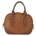 Burberry Orchard Bag Smooth Leather Brown Leather Handbag (Authentic Pre-Loved)