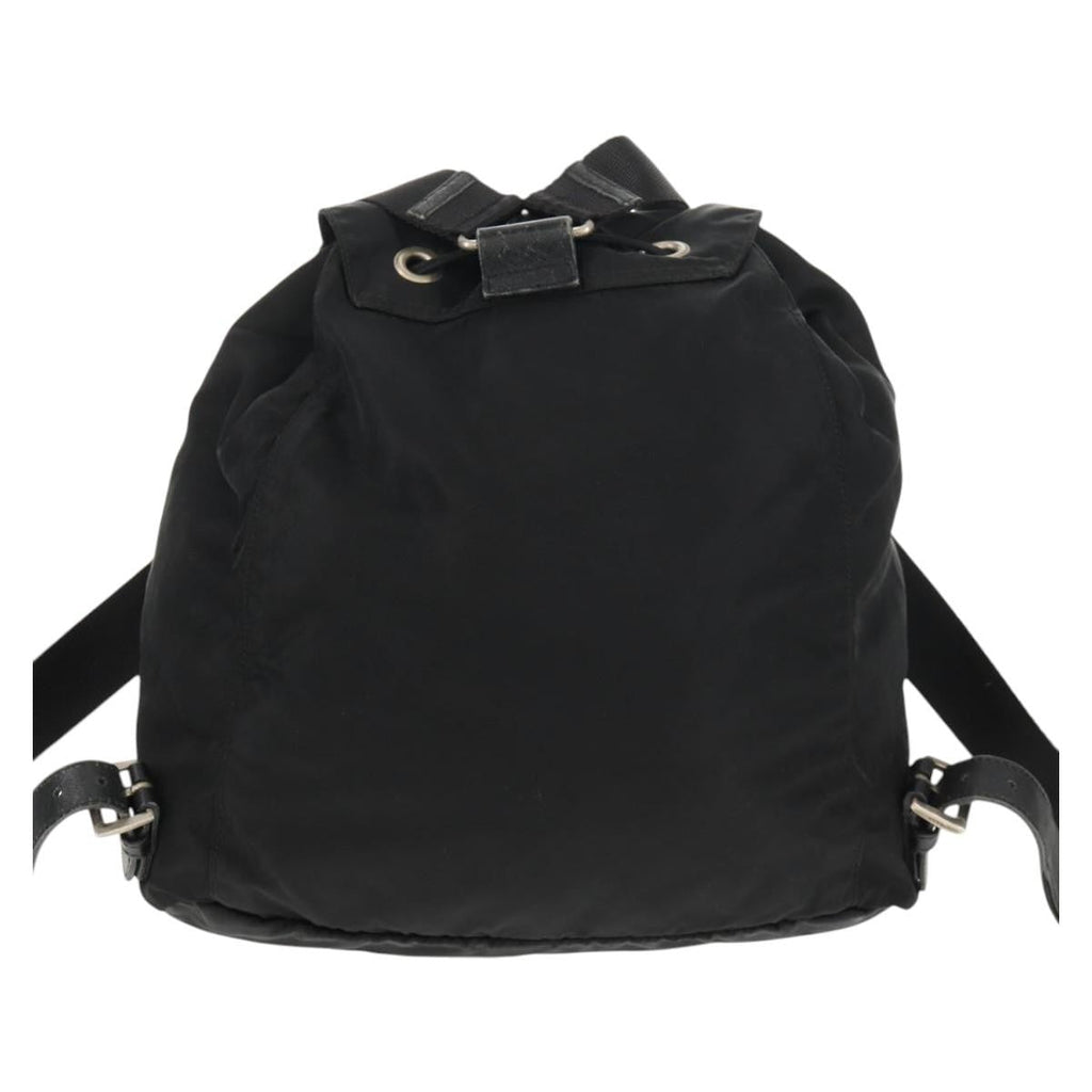 Prada Front Pocket Backpack Tessuto Black Nylon Backpack Bag (Authentic Pre-Loved)