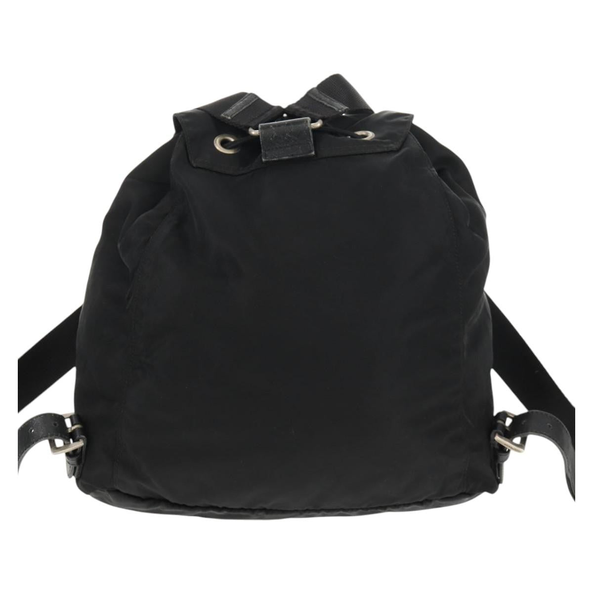 Prada Front Pocket Backpack Tessuto Black Nylon Backpack Bag (Authentic Pre-Loved)