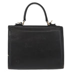 Burberry Vintage Handbag Leather Black Leather Handbag (Authentic Pre-Loved)