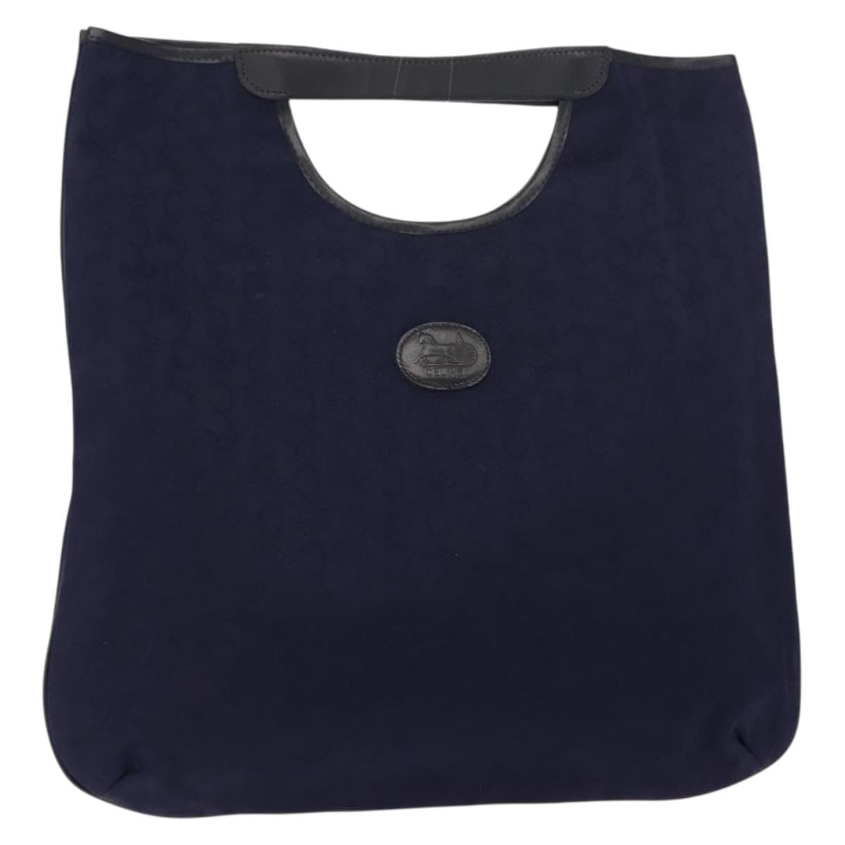 Celine C Sulky Handbag Suede Navy Suede Handbag (Authentic Pre-Loved)