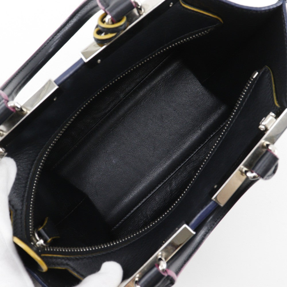 Fendi Petite 3Jours Bag Leather Black Leather Handbag (Authentic Pre-Loved)