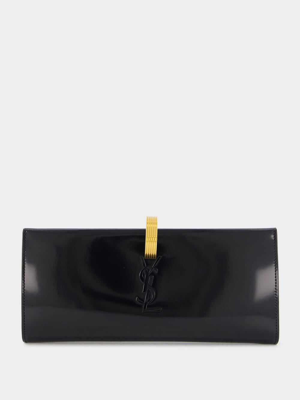 Brushed Leather Daria Minaudière Clutch