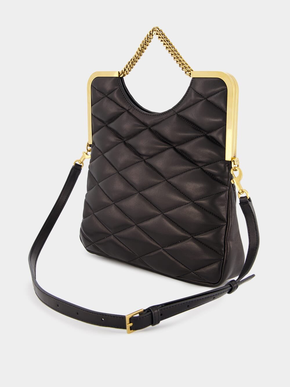 Clutch Quilted Leather Bag