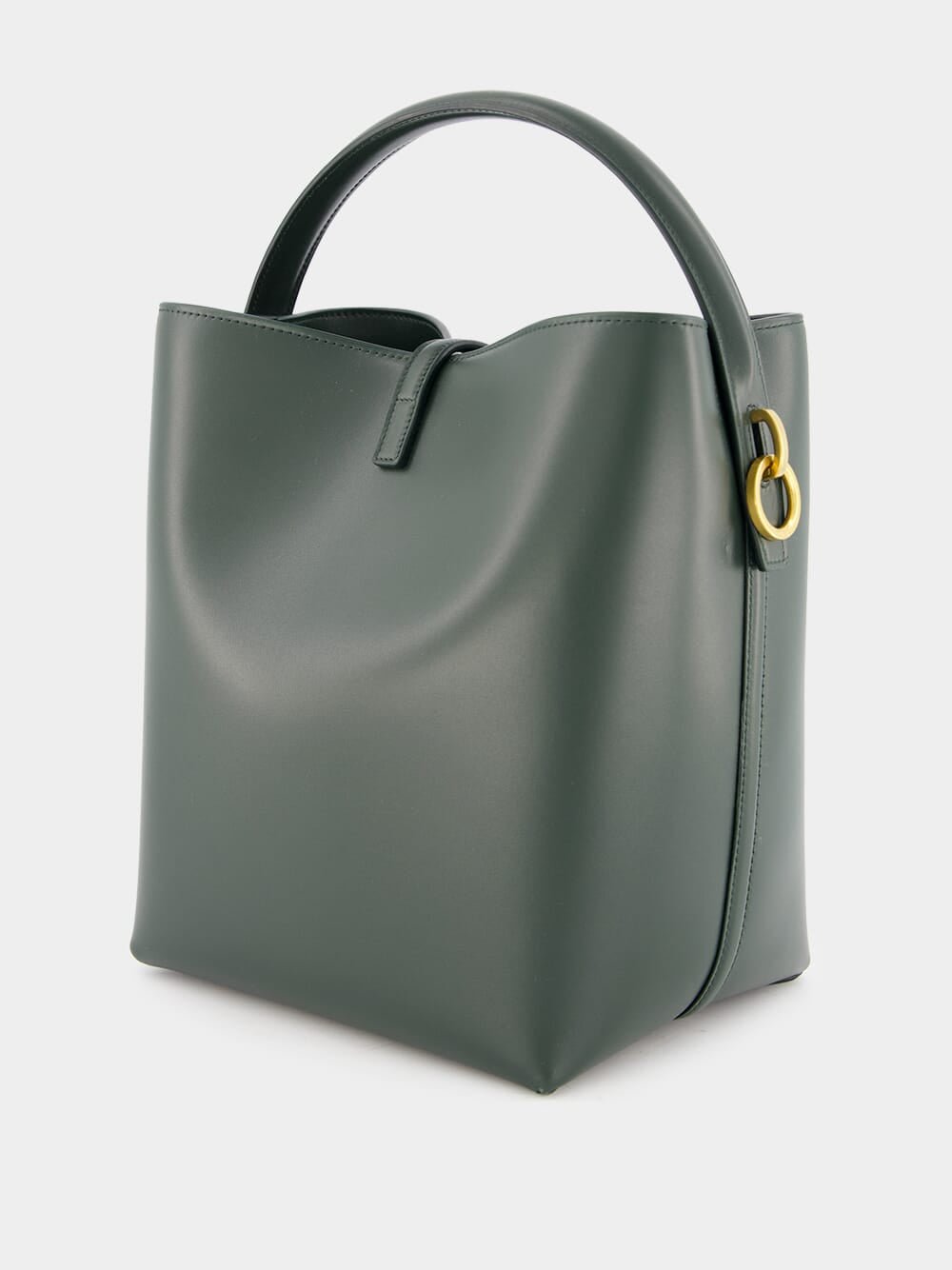 Le 37 Shiny Leather Green Bag