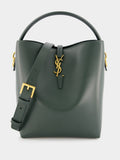 Le 37 Shiny Leather Green Bag