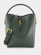 Le 37 Shiny Leather Green Bag