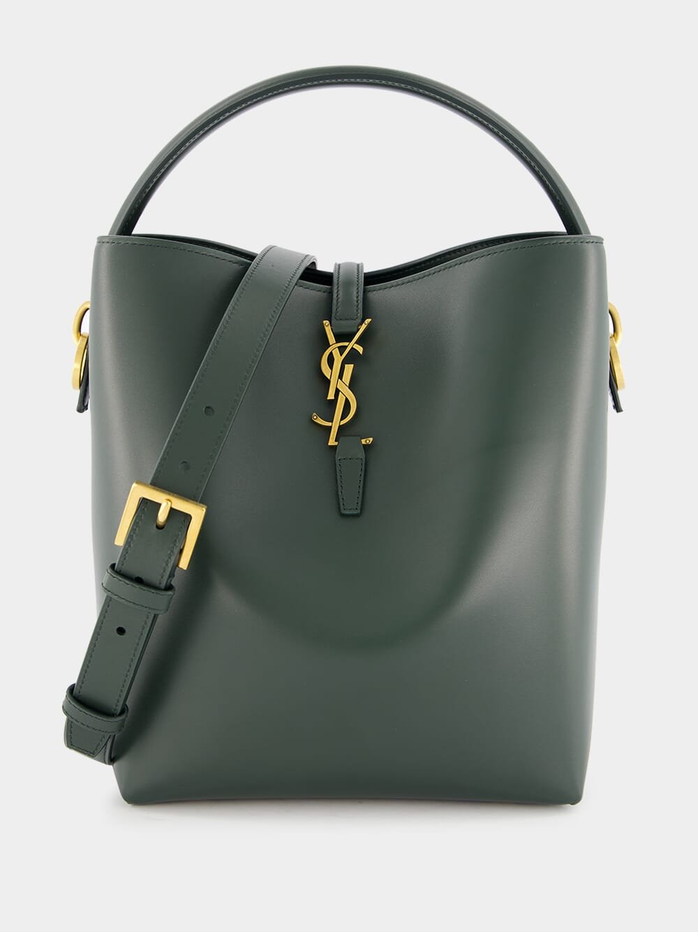 Le 37 Shiny Leather Green Bag