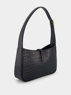 Le 5 À 7 Crocodile-Effect Shoulder Bag