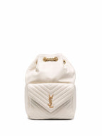 Leather backpack