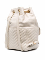 Leather backpack
