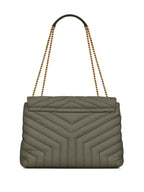 Leather shoulder bag