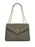 Leather shoulder bag