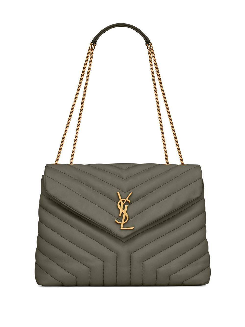 Leather shoulder bag