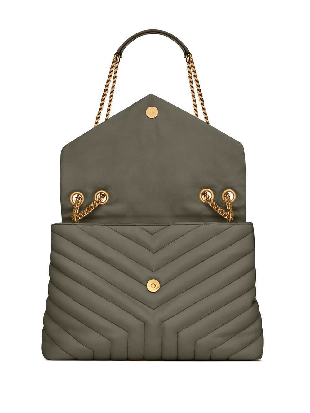 Leather shoulder bag