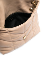 Leather small shoulder bag