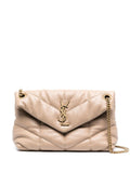 Leather small shoulder bag