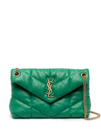 Leather small shoulder bag