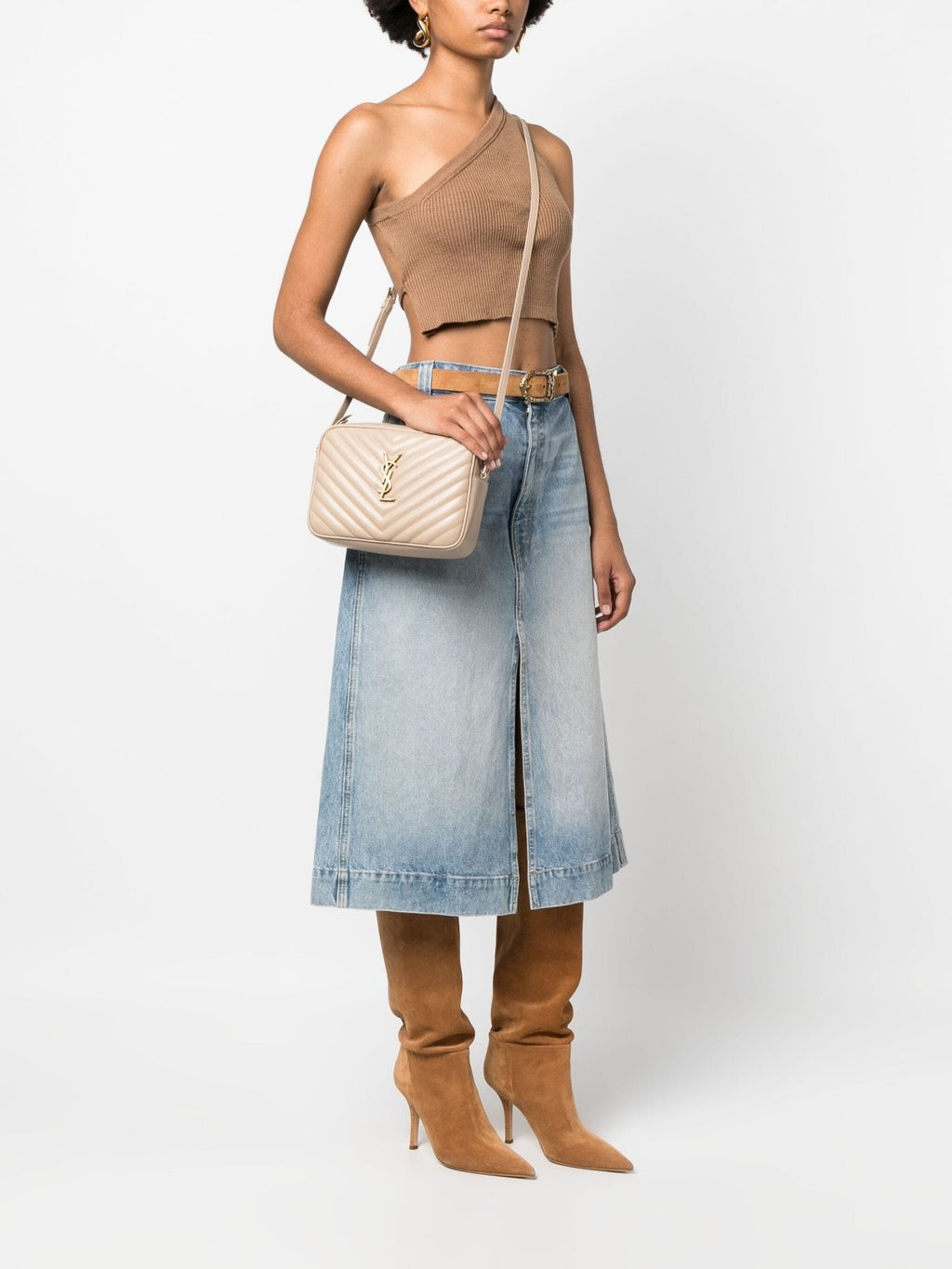 Lou Quilted Crossbody Bag
