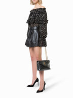 Loulou Black Small Shoulder Bag