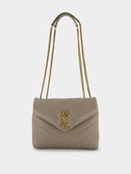 Loulou Brown Small Shoulder Bag