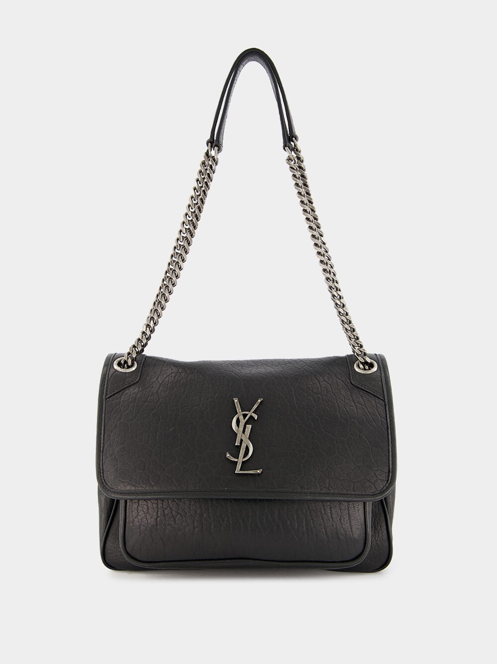 Medium Niki Leather Shoulder Bag