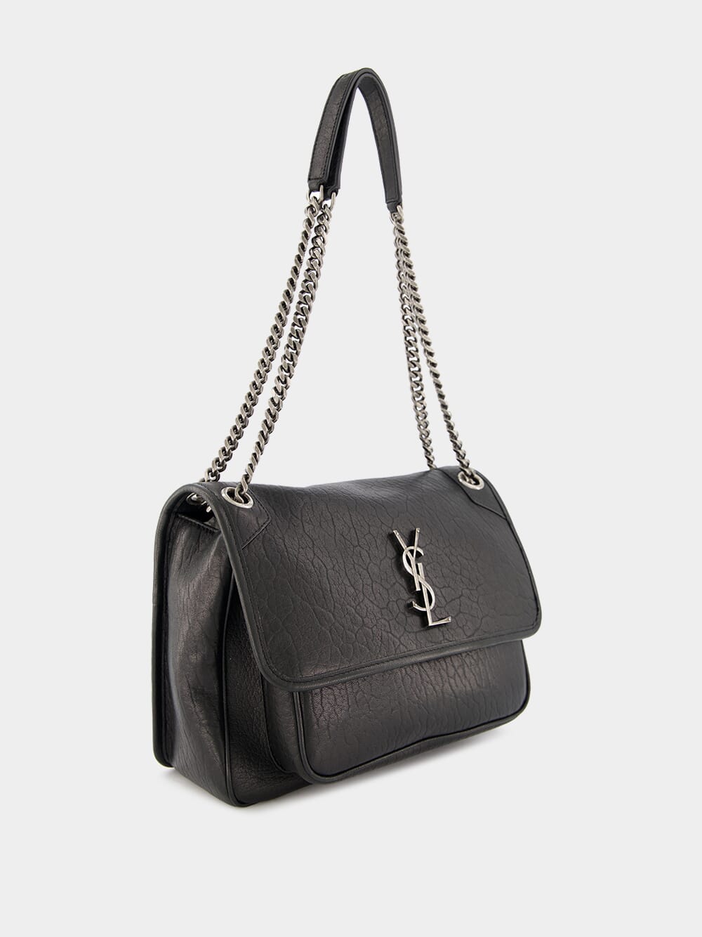 Medium Niki Leather Shoulder Bag