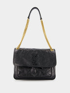 Niki Medium Vintage Leather Shoulder Bag