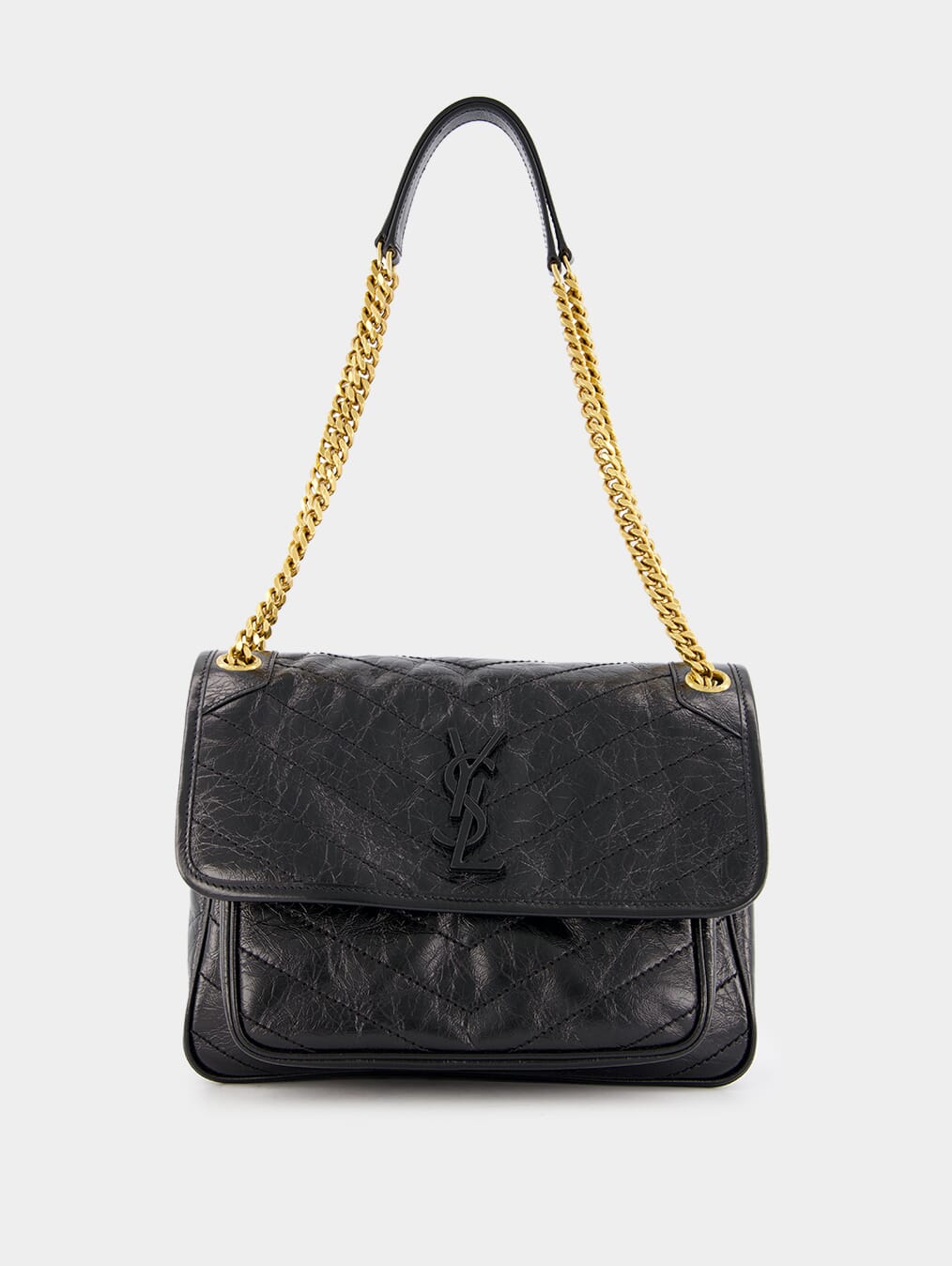 Niki Medium Vintage Leather Shoulder Bag