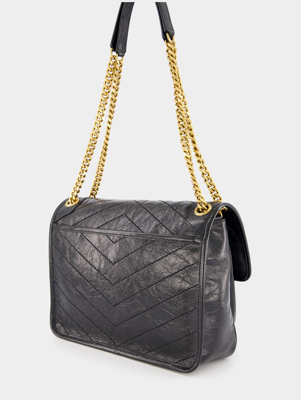 Niki Medium Vintage Leather Shoulder Bag
