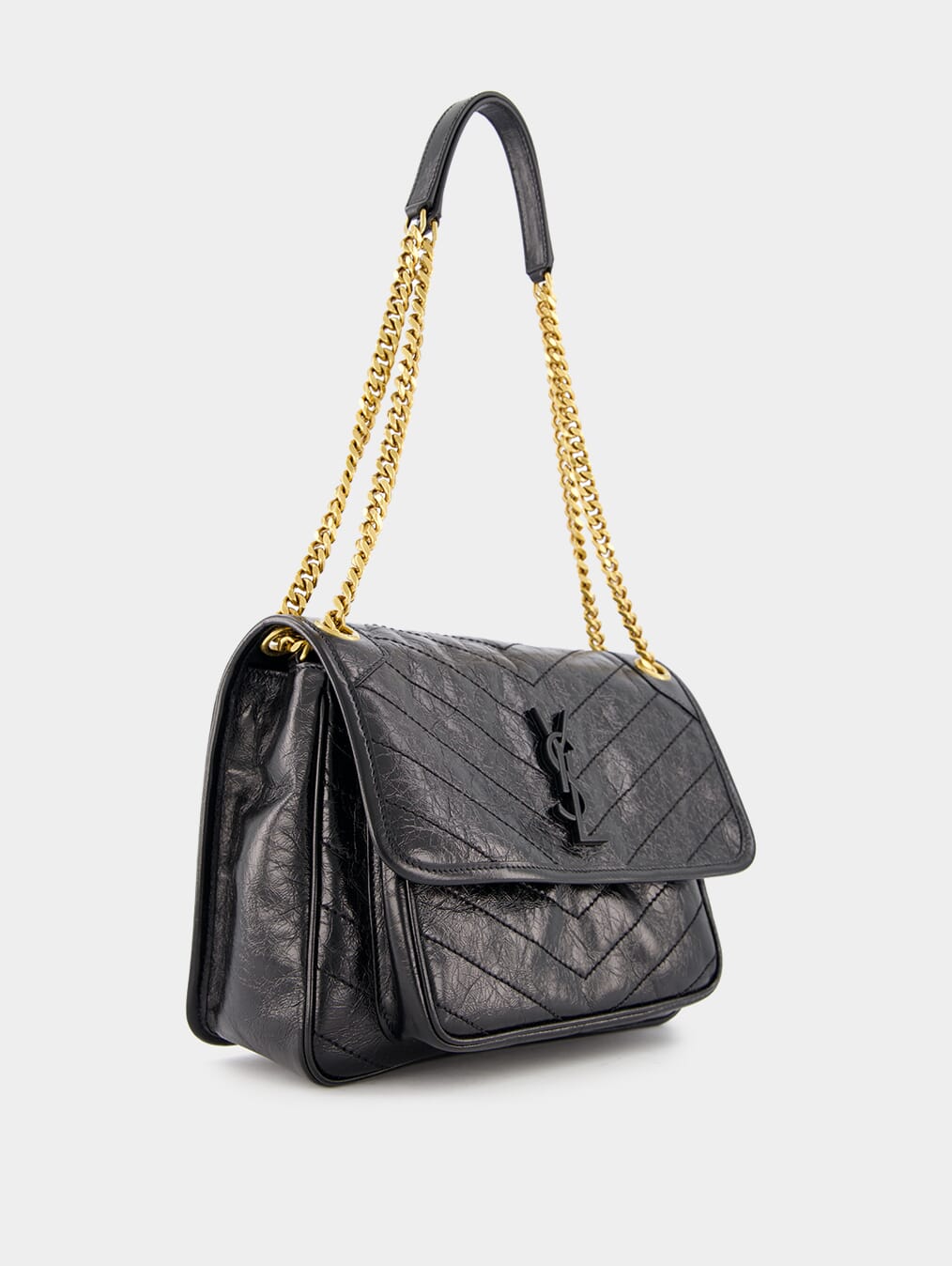 Niki Medium Vintage Leather Shoulder Bag