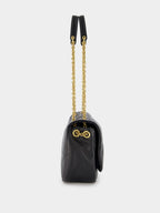 Quilted Black Shoulder Bag