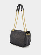 Quilted Black Shoulder Bag