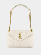 Small Loulou Puffer Leather Bag