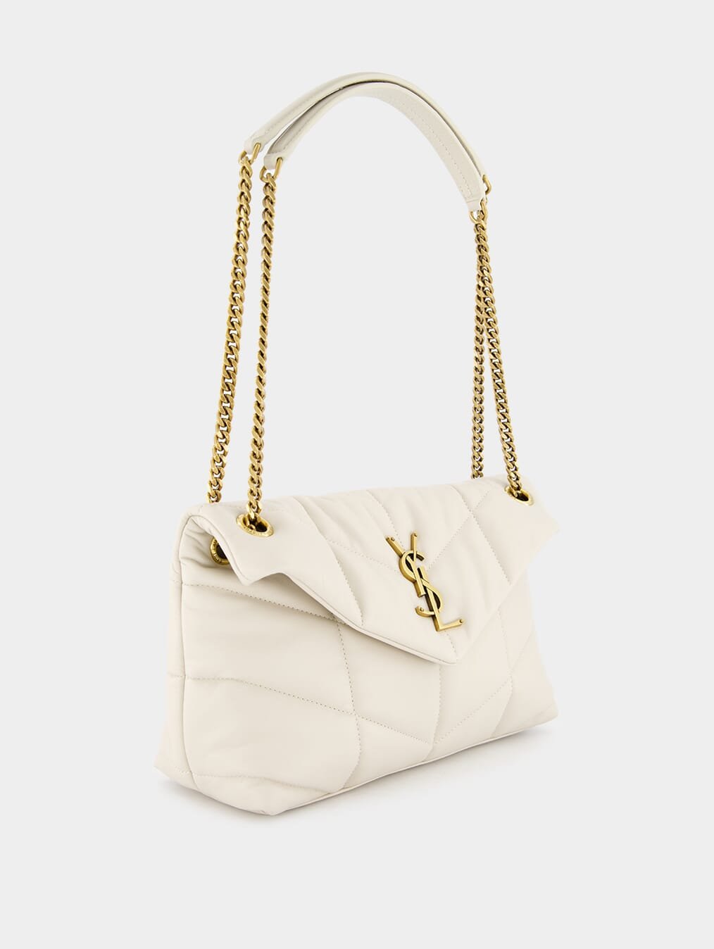 Small Loulou Puffer Leather Bag
